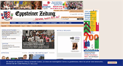 Desktop Screenshot of eppsteiner-zeitung.de