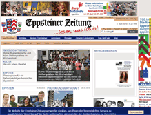 Tablet Screenshot of eppsteiner-zeitung.de